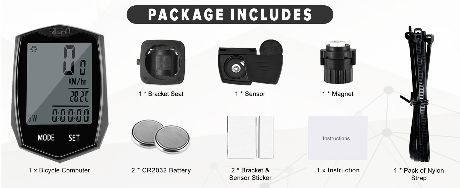 Bike Computer Speedometer