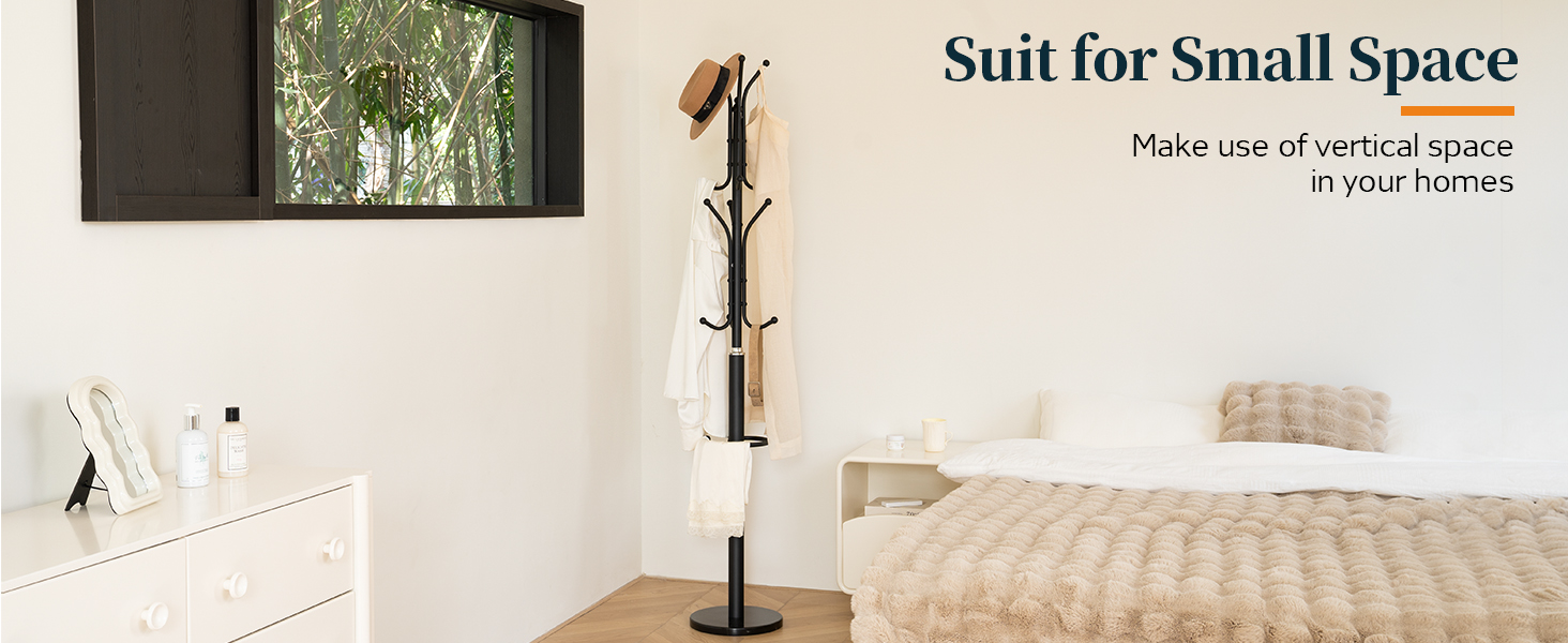 standing coat rack