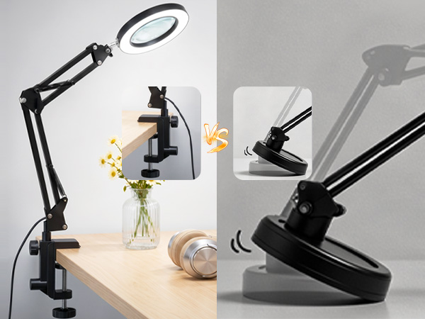 Strong Clamp Hold for Stable Use