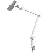 BOMGE Boom Arm Mic Stand - Adjustable Heavy Duty Suspension Boom Scissor Arm Stand with Cable Man...