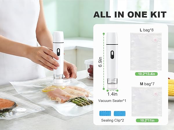 portable handheld vacuum sealer