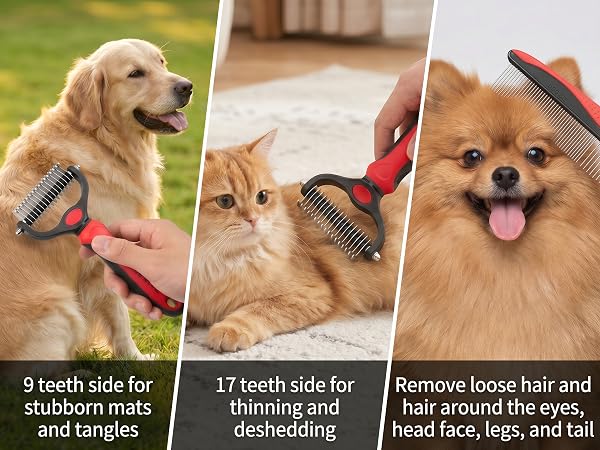 dog brush for shedding