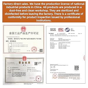 Various certificates