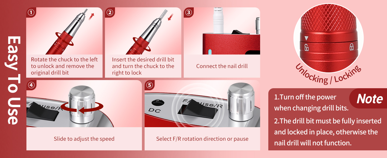 professional nail drill machine