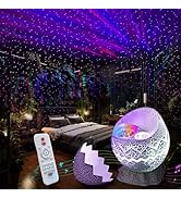 Rossetta Star Projector, Galaxy Light Projector White Noise Bluetooth Speaker with Remote Control...