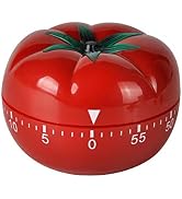 Jayron JR-WG017 Kitchen Cooking Timer Tomato Cartoon Mechanical Countdown Hour Meter for Cooking ...