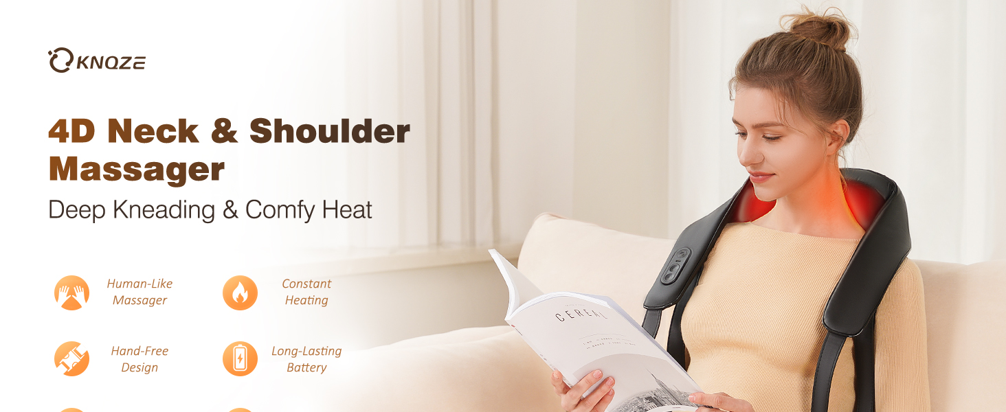 4d neck and shoulder massager