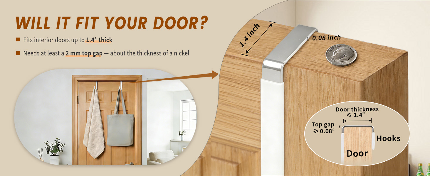 over the door hooks