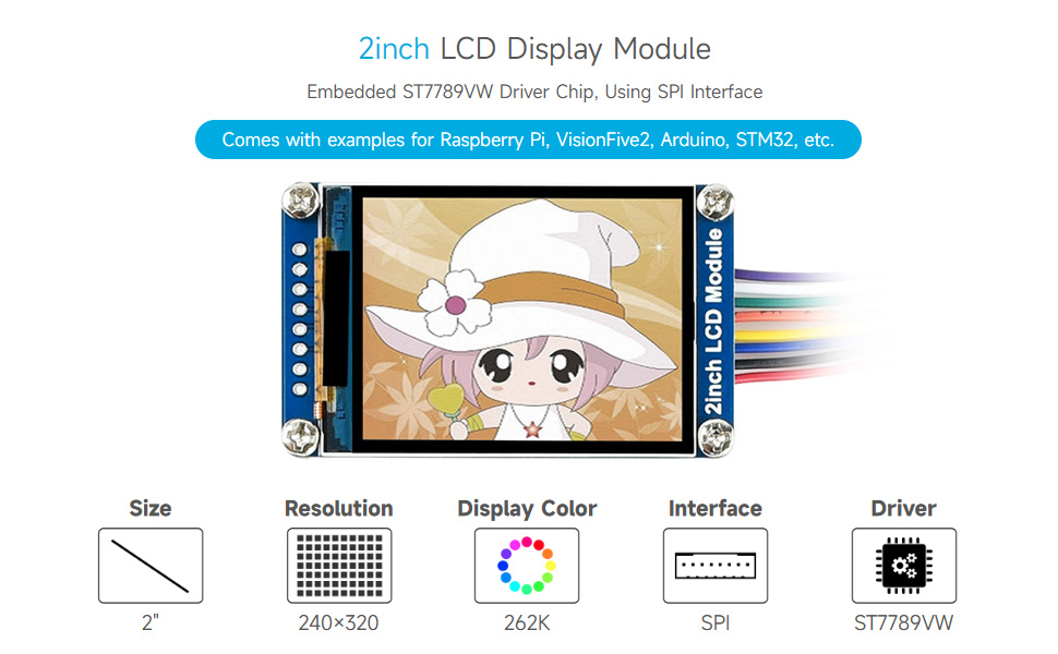 2inch LCD Module