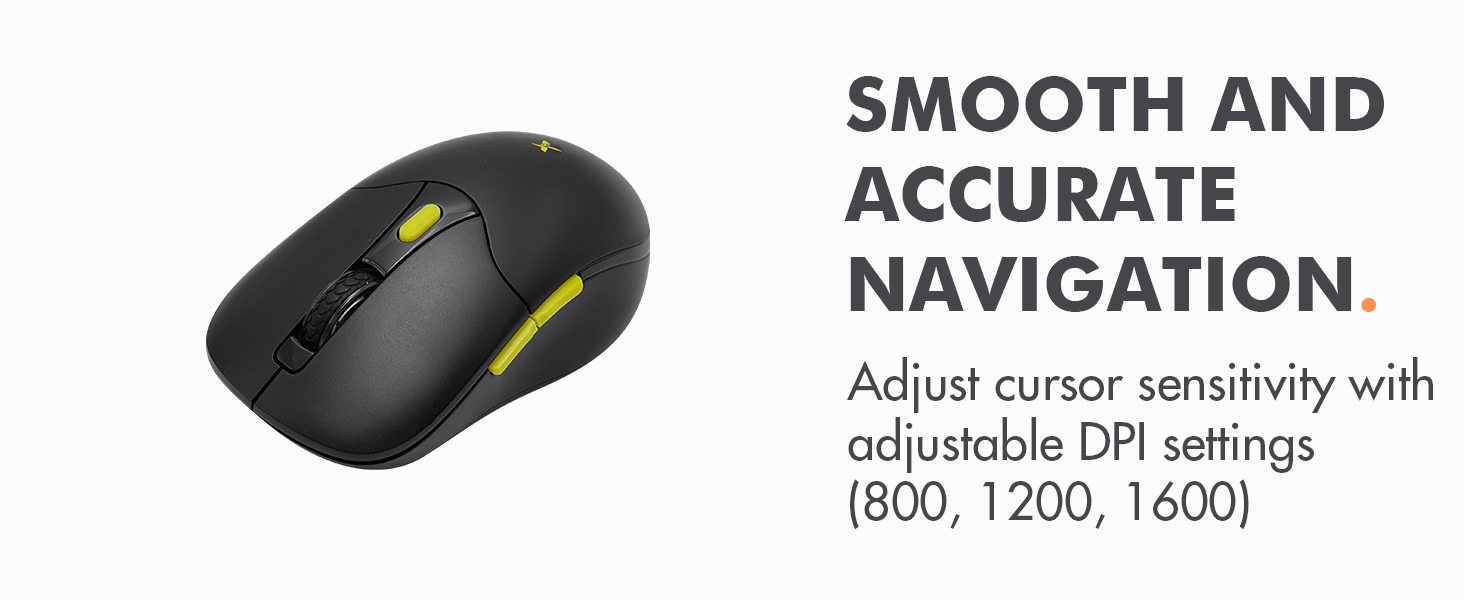 Keyboard smooth and accurate navigation