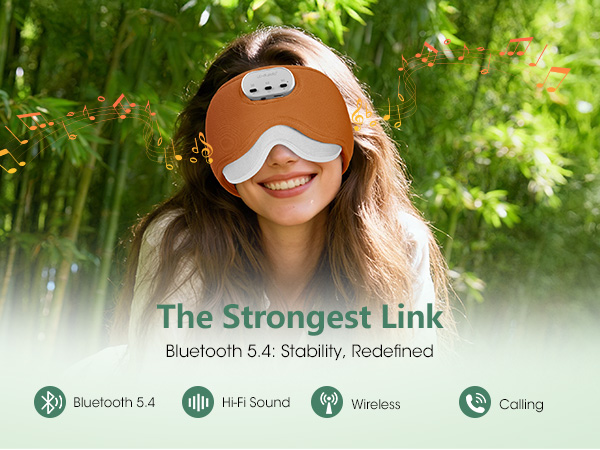sleep mask with bluetooth headphones