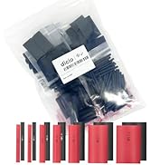 Heat Shrink Tubing Kit Wire Wrap Tube Heat-Shrink Wrap Tubing Electrical Waterproof, Electric Wir...
