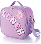 Alphatool Insulated Kids Lunch Bag with Adjustable Strap - Reusable Easy to Clean Lunch Bag for G...