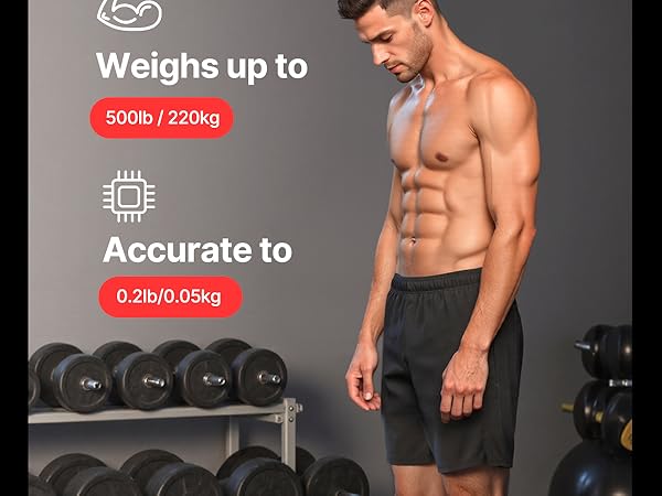 smart scale for body weight