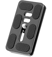 LEFTFOTO 70mm Camera Quick Release Plate Fits Arca Swiss Standard Clamp Universal Metal Small QR ...