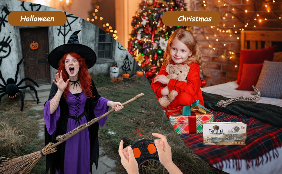 Realistic Remote Control Snake Toys