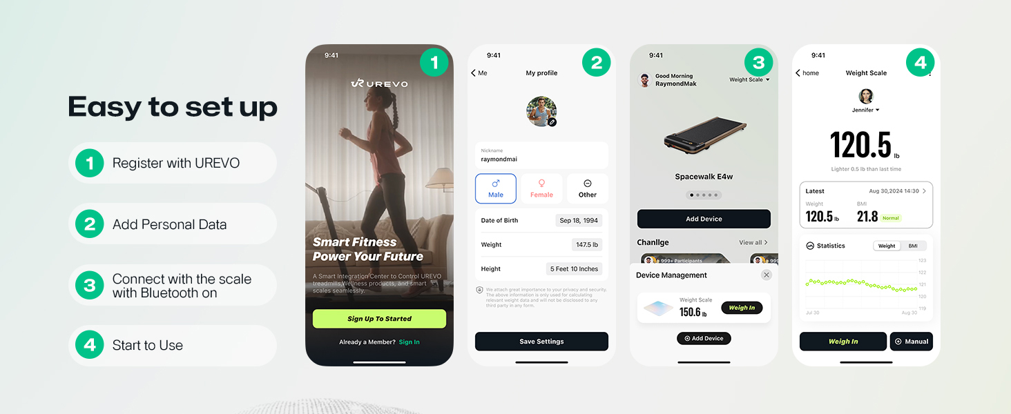 Smart Scale for Body Weight