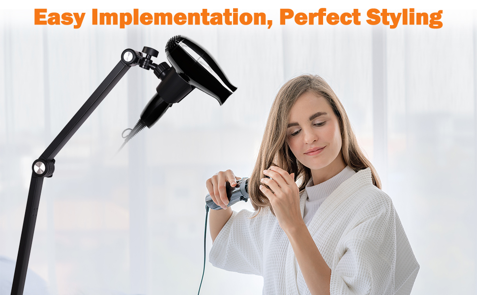 Hair Dryer Clamp Stand