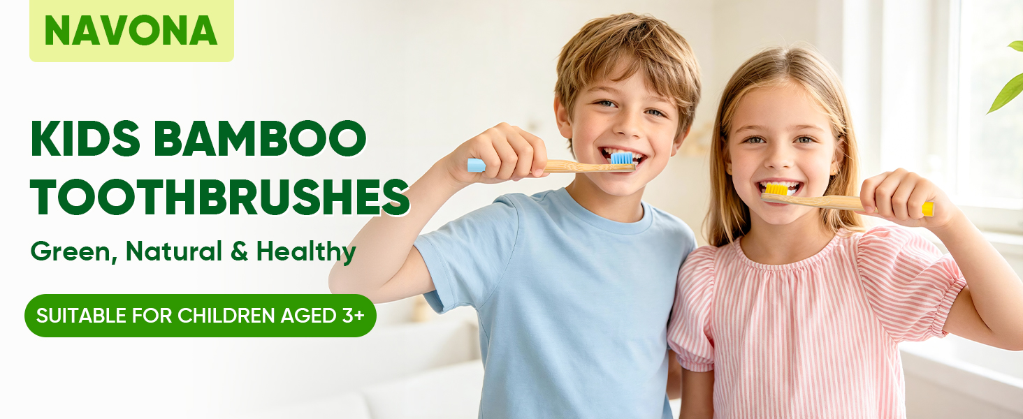 kids toothbrush bamboo toothbrushes