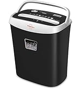 VidaTeco Paper Shredder for Home Office10-Sheet Cross-Cut Shredder with US Patented Cutter,Also S...