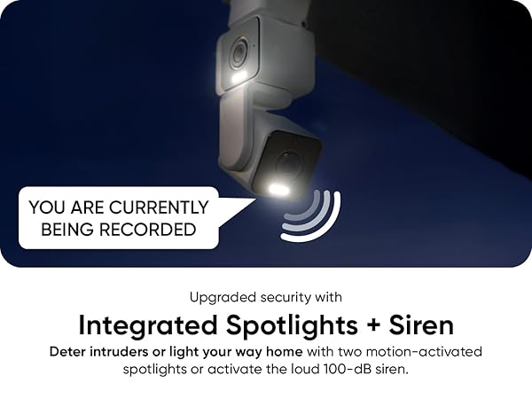 Wyze Duo Cam Pan Spotlight Siren