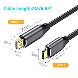USB C to Mini DisplayPort Cable7
