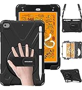 BRAECN iPad mini 5 Case,iPad mini 4 Case, Heavy Duty Shockproof Protective Rugged Case with Penci...