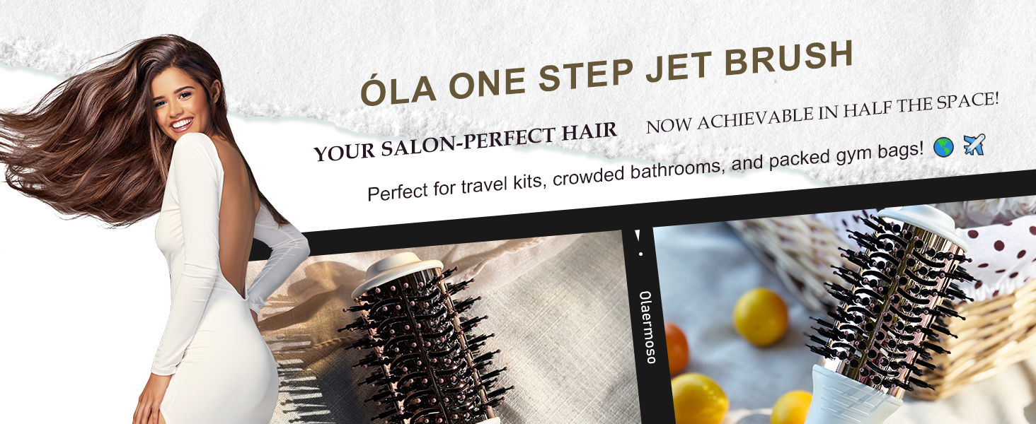 Olaermoso one step jet brush