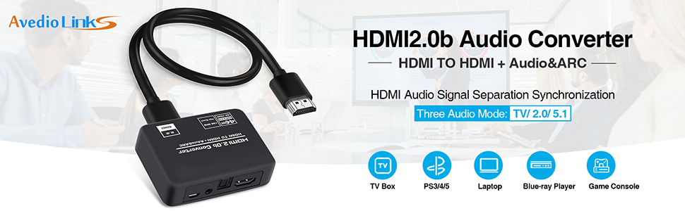 hdmi arc audio extractor