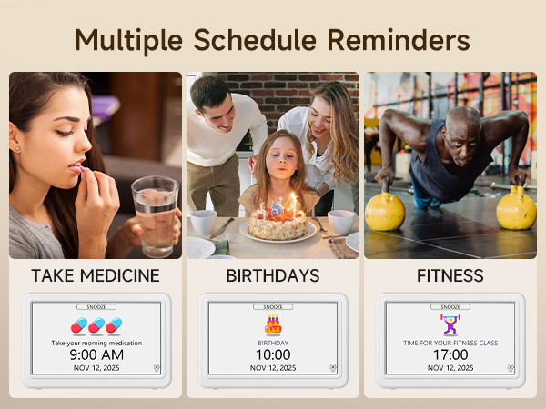 digital clock with date