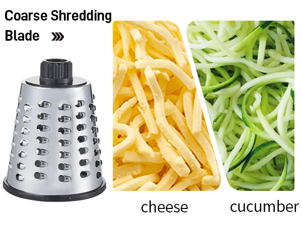 coarse shredding blade