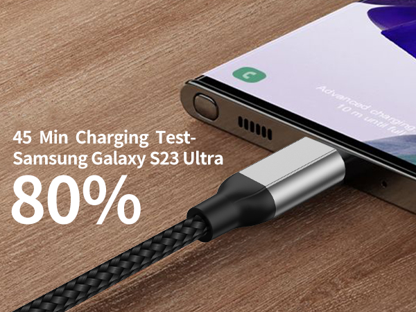 charging with Galaxy S23 Ultra