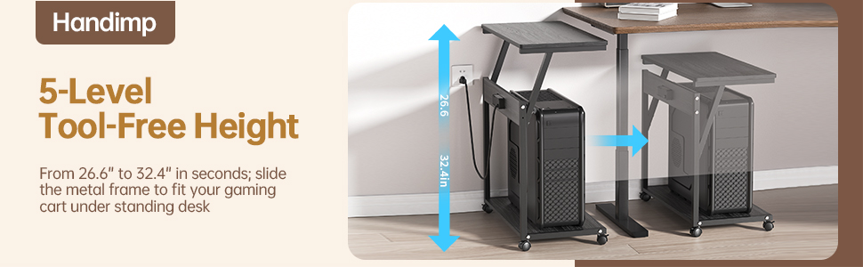 computer stand for floor