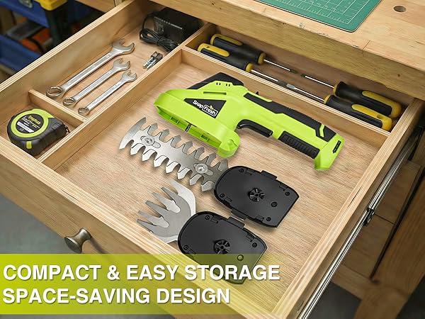 SnapFresh Cordless Hedge Trimmer