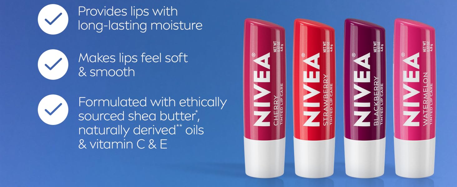Nivea Fruity Tinted Lip Care