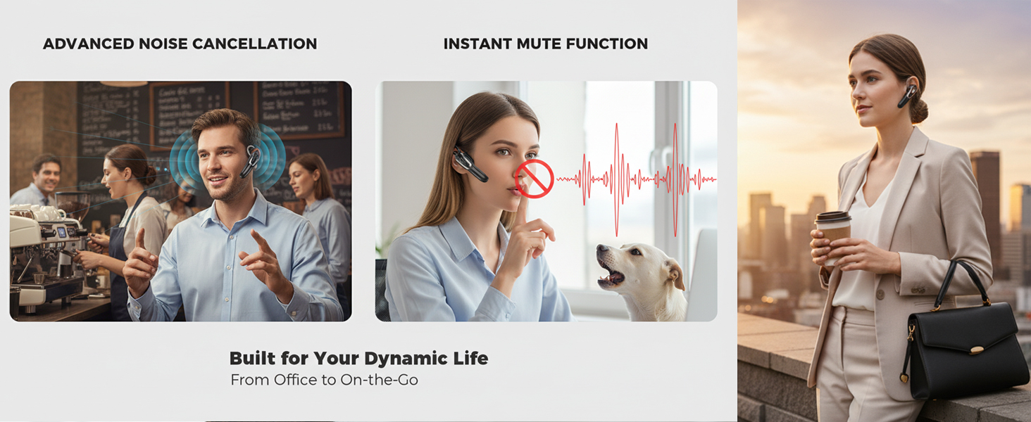 single ear bluetooth headphone