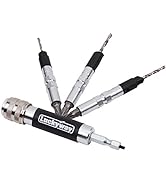 Luckyway 4-Piece Quick Change Drill and Drive Set, #6, #8, #10Countersink Drill Bit for Wood