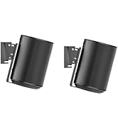 Mount Plus SB711 2 Pack Adjustable Speaker Wall Mount Made for SONOS ERA 100 | Low-Profile | Adju...