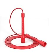 APLUGTEK Speed Jump Rope, Tangle-Free Fast Jumping Ropes for Fitness and Exercise, Adjustable Ski...