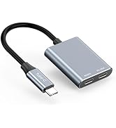 Anehmeta USB C to AR Glasses and Charging Adapter, Charge and Play, 8K@60Hz 100W PD Fast Charging...