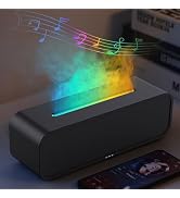 YALEDI Essential Oil Diffuser, Music Sync Fire Flame Aromatherapy Diffuser, 250ml Cool Mist Humid...