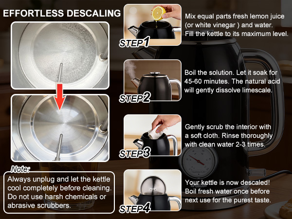 effortless descaling