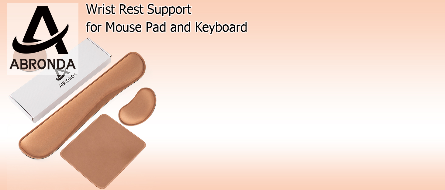 Wrist Rest Support for Mouse Pad and Keyboard
