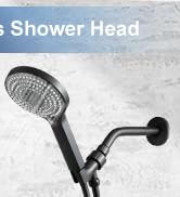 OFFO Handheld Shower Head Set, 6-Mode High Pressure Handheld Sprayer with 60