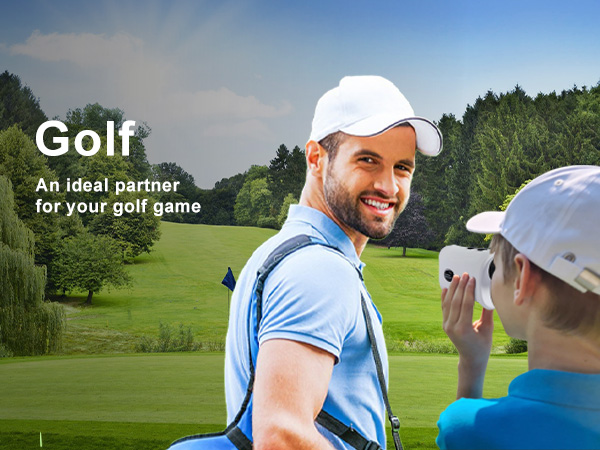 Golf Rangefinder with Slope Switch