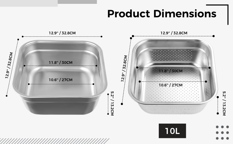 2in-1 Washing Up Bowl Set