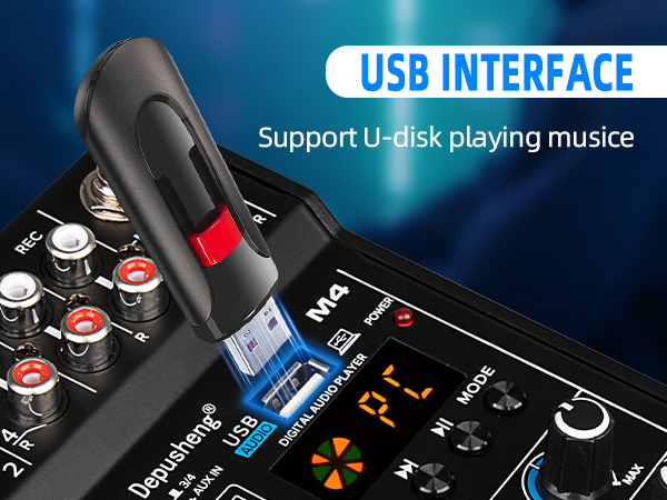 M4 Portable Mini Mixer