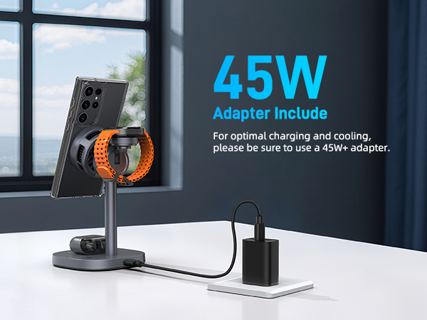 Adapter required =45W