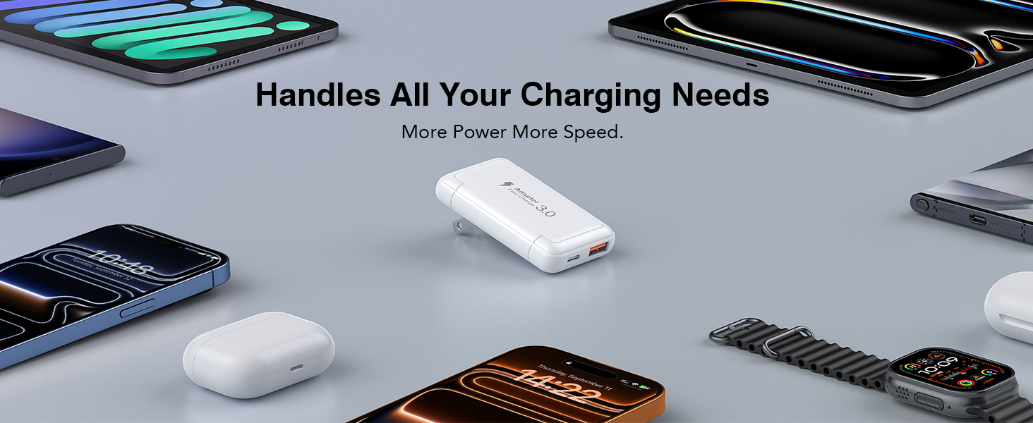 USB C Wall Charger Block