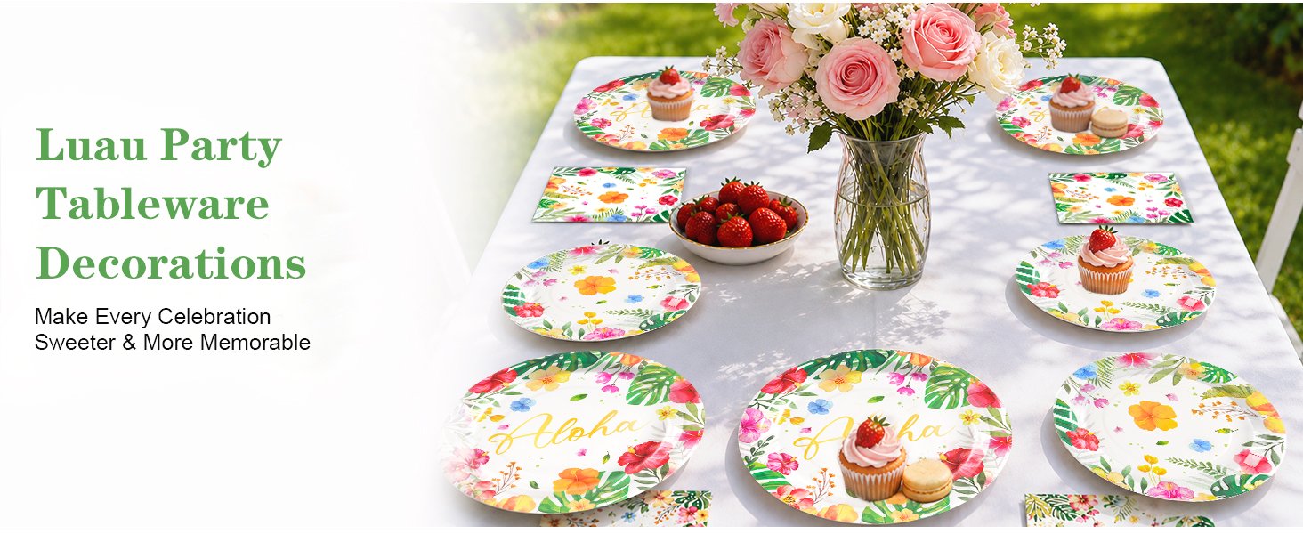 paper plate and napkins